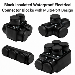 Black Insulated Connectors