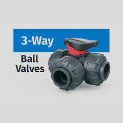 Three-Way Ball Valves