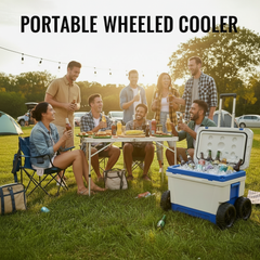 Portable Wheeled and Floating Cooler