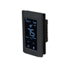 120 - 240V 16A Hoot Wifi Programmable Thermostat Single Pole Black