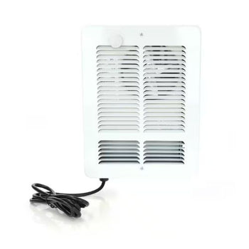 6Ft 120V 500/1000W Outdoor Wall Heater w/ Thermostat White