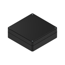 Top Cap Black Bottom Black Electronic Enclosures RB55P06B10B