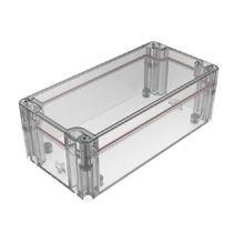 Top Cap Clear Bottom Clear Electronic Enclosures RB63P06C16C