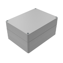 Top Cap Gray Bottom Gray Electronic Enclosures RB65P12G20G