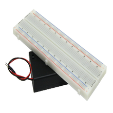 A BB830 Solderless BreadBoard 10cm Male-to-Male 3AA Battery KIT-BB830+PW3