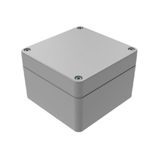 Top Cap Gray Bottom Gray Electronic Enclosures RB33P06G16G