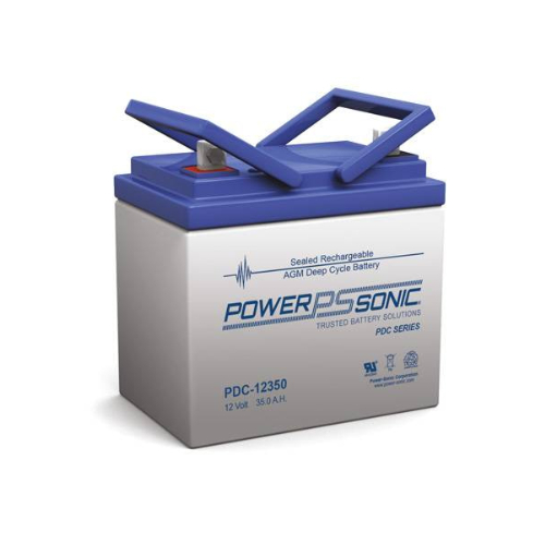 12V 35Ah PDC Deep Cycle AGM VRLA Battery PDC-12350 NB3 (Pack of 2)