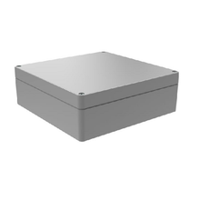 Top Cap Gray Bottom Gray Electronic Enclosures RB66P06G16G