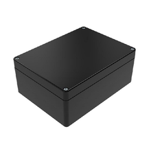 Top Cap Black Bottom Black Electronic Enclosures RB65P06B20B