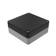Top Cap Black Bottom Gray Electronic Enclosures RB33P06B08G