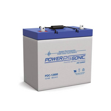 12V 60Ah PDC Deep Cycle AGM VRLA Battery PDC-12600 U