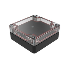 Top Cap Clear Bottom Black Electronic Enclosures RB33P06C08B