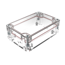 Top Cap Clear Bottom Clear Electronic Enclosures RB53P06C10C