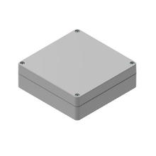 Top Cap Gray Bottom Gray Electronic Enclosures RB55P06G10G