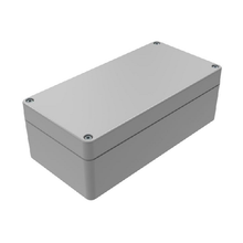 Top Cap Gray Bottom Gray Electronic Enclosures RB63P06G16G