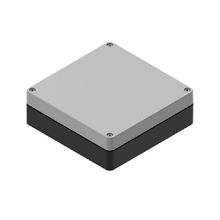 Top Cap Gray Bottom Black Electronic Enclosures RB55P06G10B