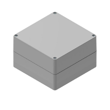 Top Cap Gray Bottom Gray Electronic Enclosures RB55P14G16G
