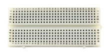 White 300 Tie-point Solderless Plug-in Breadboard BB300