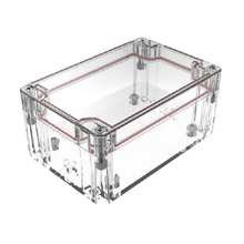 Top Cap Clear Bottom Clear Electronic Enclosures RB53P06C16C