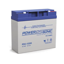 12V 21Ah PDC Deep Cycle AGM VRLA Battery PDC-12200 M5 (Pack of 2)