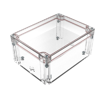 Top Cap Clear Bottom Clear Electronic Enclosures RB65P06C24C
