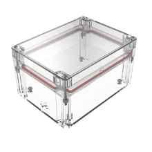 Top Cap Clear Bottom Clear Electronic Enclosures RB65P12C24C