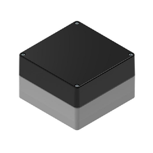 Top Cap Black Bottom Gray Electronic Enclosures RB55P14B16G