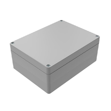 Top Cap Gray Bottom Gray Electronic Enclosures RB65P06G20G