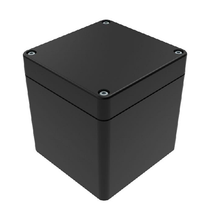 Top Cap Black Bottom Black Electronic Enclosures RB33P06B28B