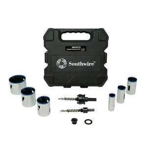 Bi-Metal Hole saw 9-PC Kit BMHSKIT9 (Pack of 2)