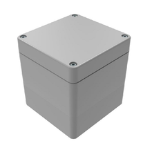 Top Cap Gray Bottom Gray Electronic Enclosures RB33P06G28G