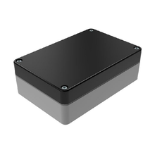 Top Cap Black Bottom Gray Electronic Enclosures RB53P06B10G