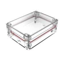 Top Cap Clear Bottom Clear Electronic Enclosures RB65P12C10C