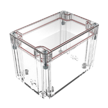 Top Cap Clear Bottom Clear Electronic Enclosures RB53P06C28C