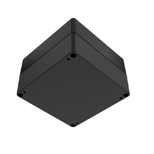 Top Cap Black Bottom Black Electronic Enclosures RB55P14B16B