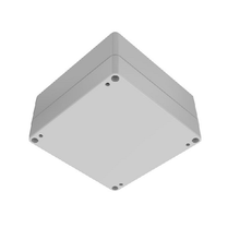 Top Cap Gray Bottom Gray Electronic Enclosures RB55P14G10G