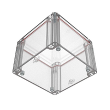 Top Cap Clear Bottom Clear Electronic Enclosures RB55P06C28C