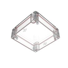 Top Cap Clear Bottom Clear Electronic Enclosures RB55P06C10C