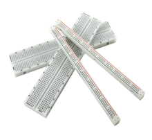 White 1460 Tie-point Modular Solderless Plug-in Breadboard With Power Rails BB1460