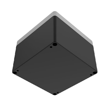 Top Cap Gray Bottom Black Electronic Enclosures RB55P06G28B