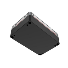 Top Cap Clear Bottom Black Electronic Enclosures RB53P06C10B