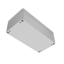 Top Cap Gray Bottom Gray Electronic Enclosures RB63P06G16G