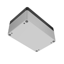 Top Cap Black Bottom Gray Electronic Enclosures RB53P06B16G
