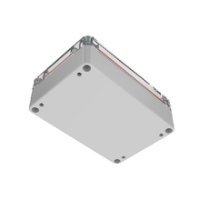 Top Cap Clear Bottom Gray Electronic Enclosures RB53P06C10G
