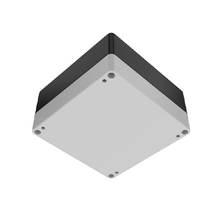 Top Cap Black Bottom Gray Electronic Enclosures RB55P14B10G