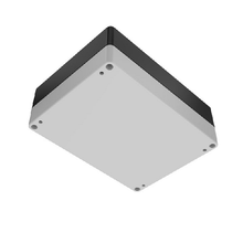 Top Cap Black Bottom Gray Electronic Enclosures RB65P12B10G