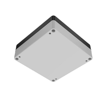 Top Cap Black Bottom Gray Electronic Enclosures RB55P06B10G