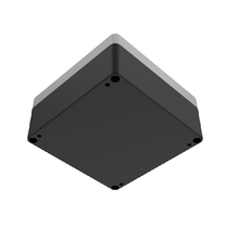 Top Cap Gray Bottom Black Electronic Enclosures RB55P06G16B