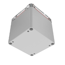 Top Cap Clear Bottom Gray Electronic Enclosures RB33P06C28G