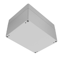 Top Cap Gray Bottom Gray Electronic Enclosures RB65P12G24G